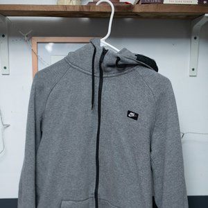 Nike Fleece Zip-Up Hoodie Large